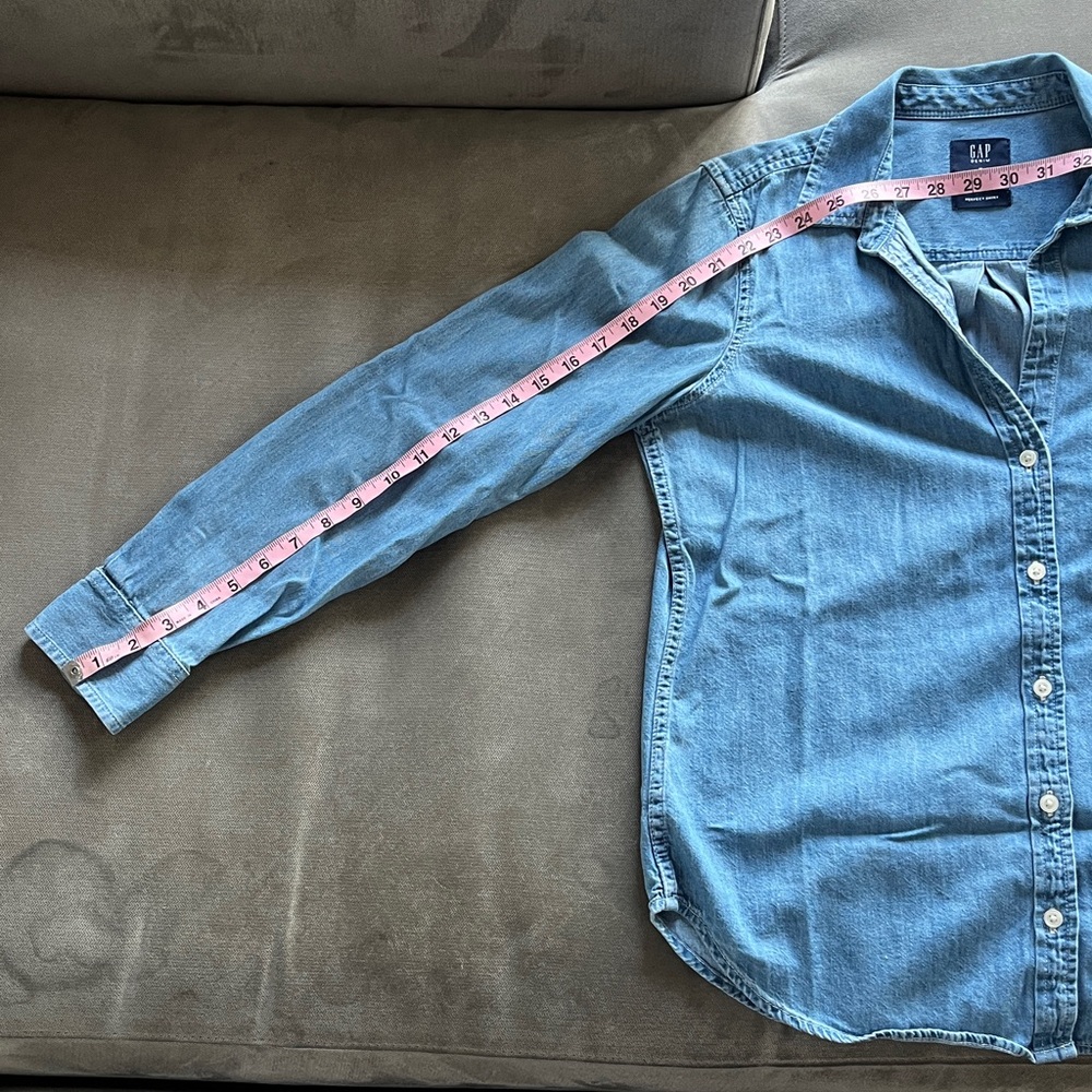 GAP Denim Women’s “Perfect Shirt” - Picture 9 of 9